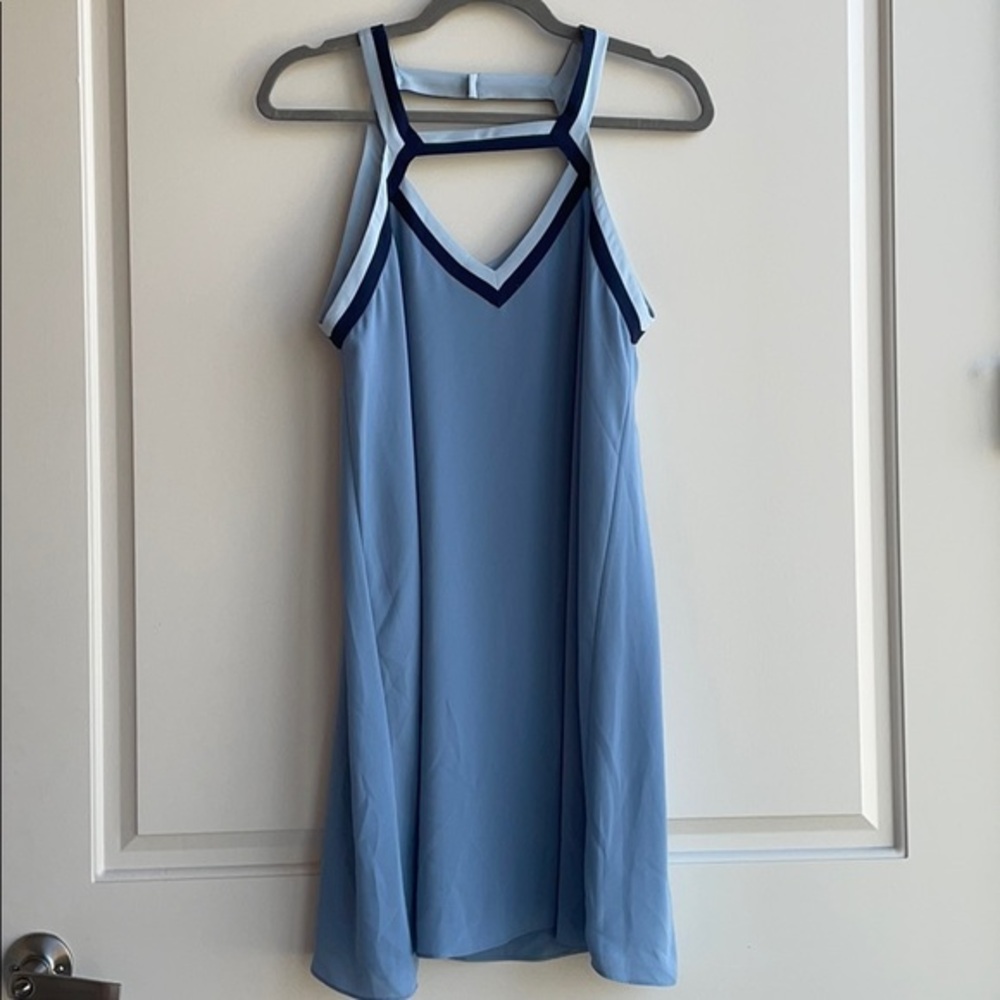 BCBG Blue‎ Flowy Dress